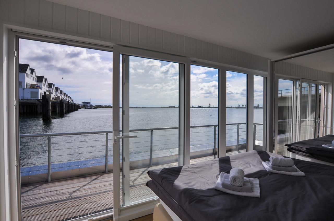 Schwimmendes Haus Hausboot Villa Olpenitz Exterior photo